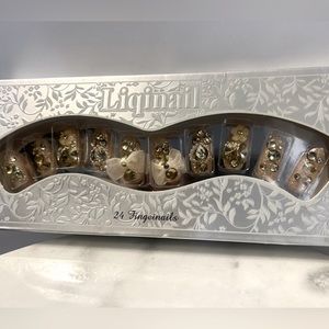 Rhinestone Jeweled Press-on Nails